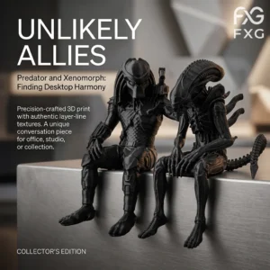 Figurka kosmity sci-fi - ozdoba na biurko 1pc