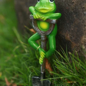 Figurka zwierzątka z łopatką ozdoba do bonsai