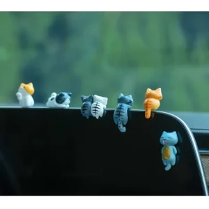 Figurki kotów z PVC do dekoracji 6 szt. Inne