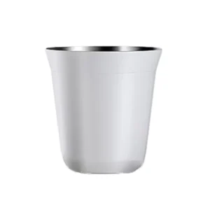 Filiżanka do espresso ze stali nierdzewnej 80/160 ml z podwójnymi ściankami Jasnozielony
