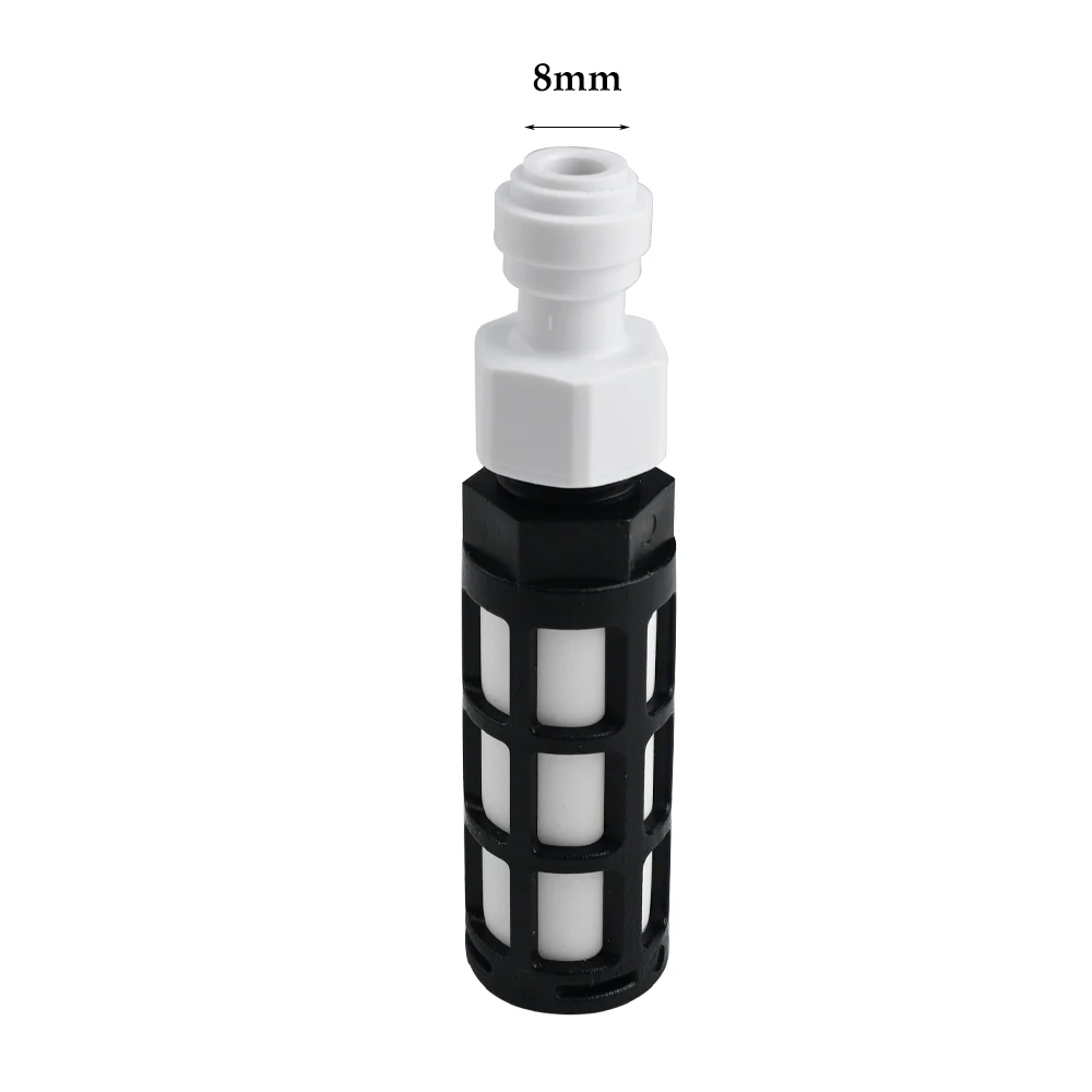 Filtr liniowy z szybkozłączkami do pomp 6-10 mm Złoto