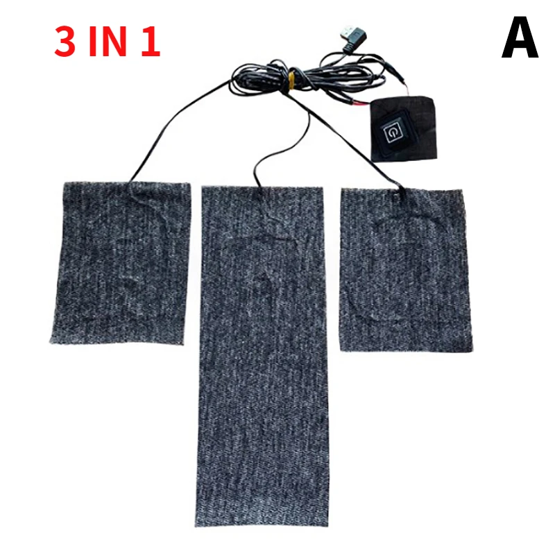 Folia grzewcza USB 5V z włókna węglowego - mata na podczerwień Czerwony