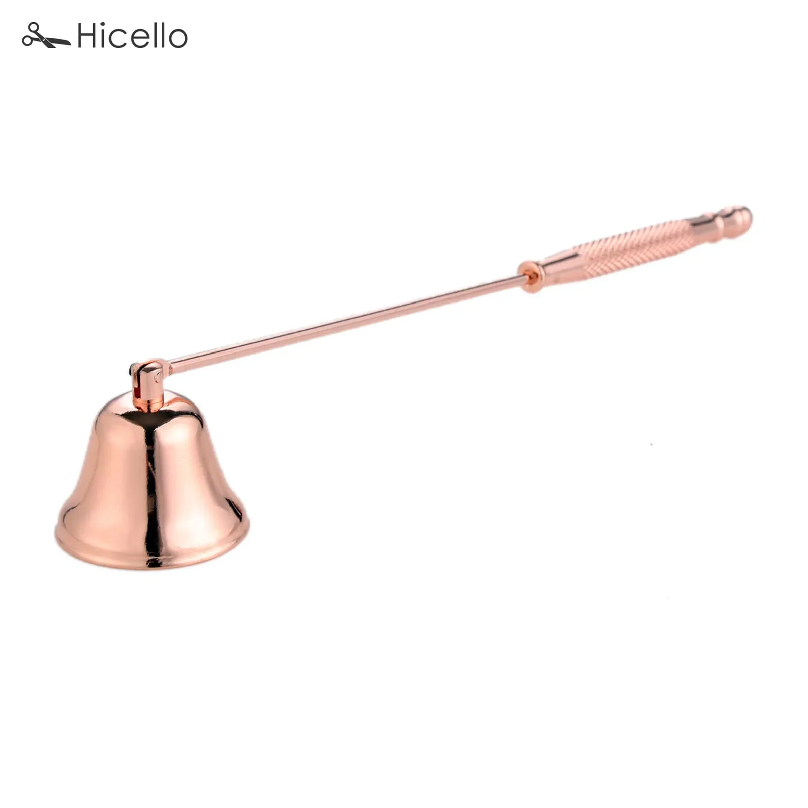 Gasik do świec ze stali nierdzewnej — elegancki sniffer Jasnożółty