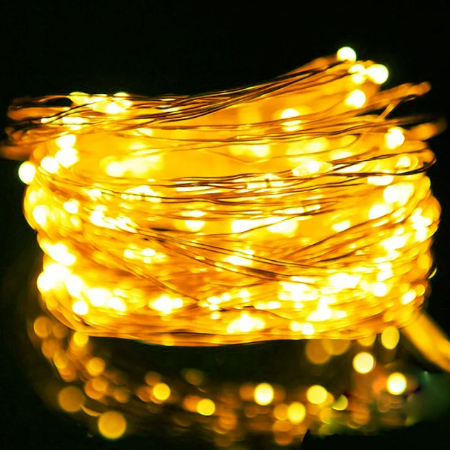 Girlanda LED na baterie i USB 5–10 m do domu i ogrodu Rgb