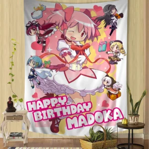 Gobelin bohemijny z wzorami magicznymi — dekoracja ścienna do sypialni Brązowy