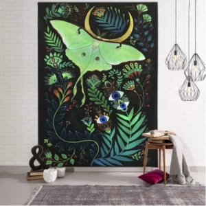 Gobelin ścienny czakra boho - dekoracja na ścianę Fioletowy/фиолетовый