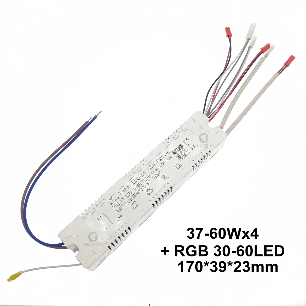 Inteligentny sterownik LED 2.4G z aplikacją i RGB Szary
