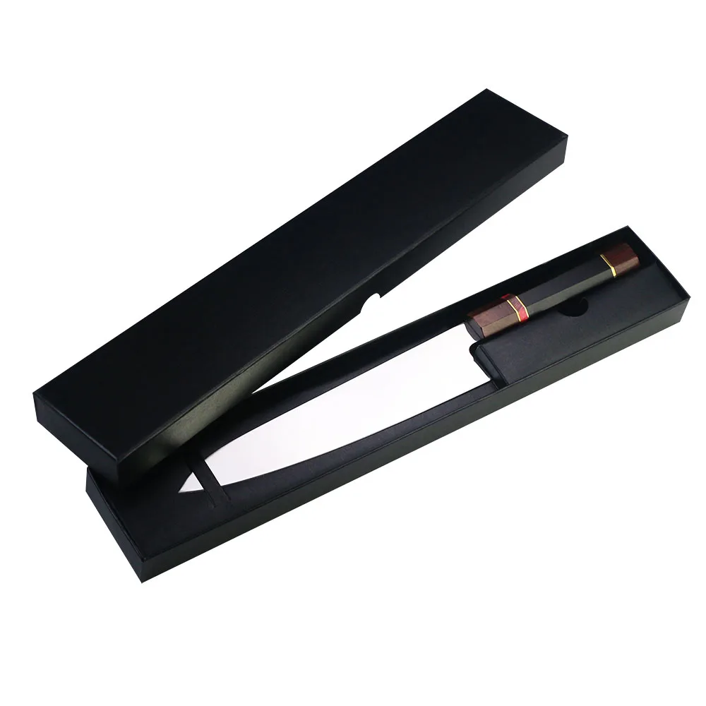Japoński nóż Gyuto VG10 z lustrzaną klingą i hebanową rękojeścią 049 mirror gyuto