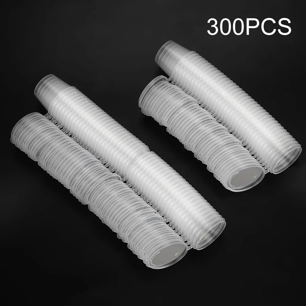 Jednorazowe pojemniczki na sos z pokrywką — przezroczyste kubeczki plastikowe 100/300 szt. Kolba