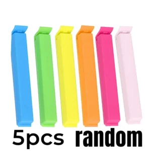 Klipsy do zamykania torebek z żywnością, zestaw 5pcs 11cm