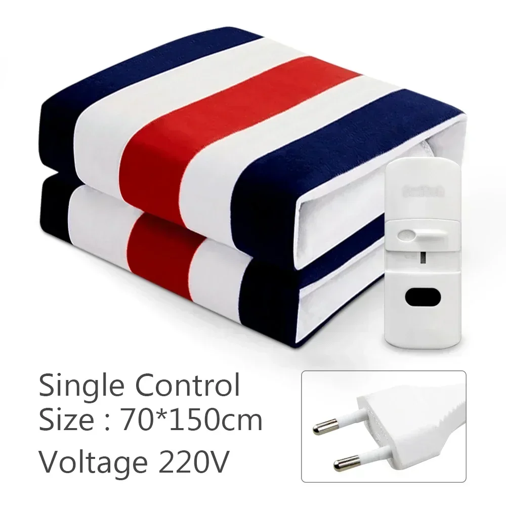 Koc elektryczny 220V z automatycznym ogrzewaniem Biały