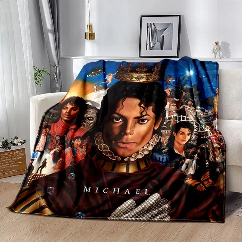 Koc flanelowy z nadrukiem HD w stylu retro Flannel blanket 11