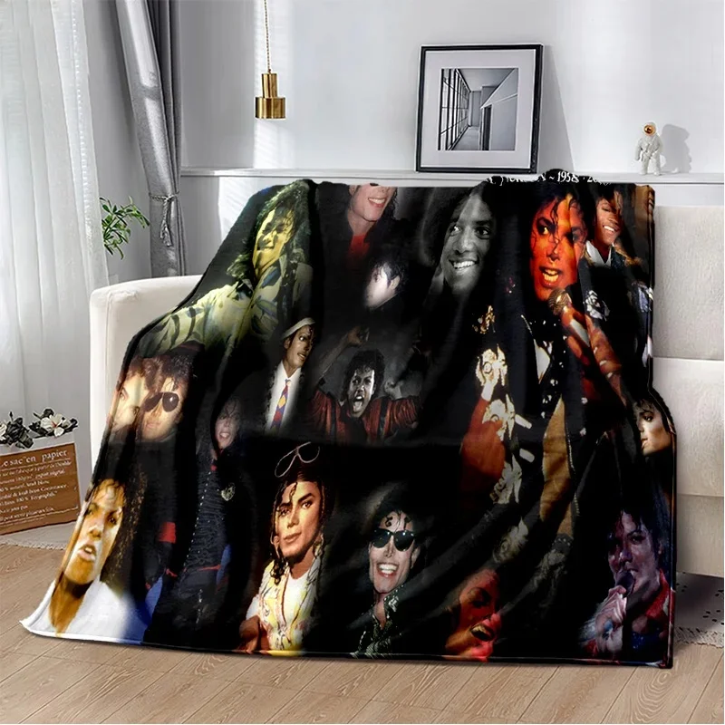 Koc flanelowy z nadrukiem HD w stylu retro Flannel blanket 20