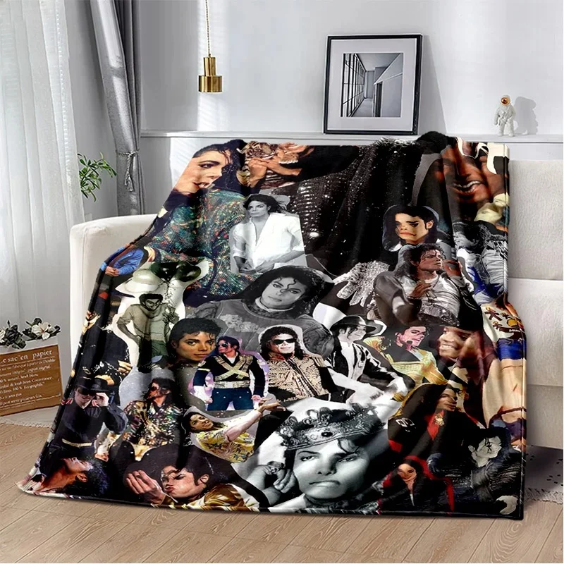 Koc flanelowy z nadrukiem HD w stylu retro Flannel blanket 22