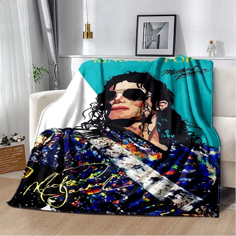 Koc flanelowy z nadrukiem HD w stylu retro Flannel blanket 24