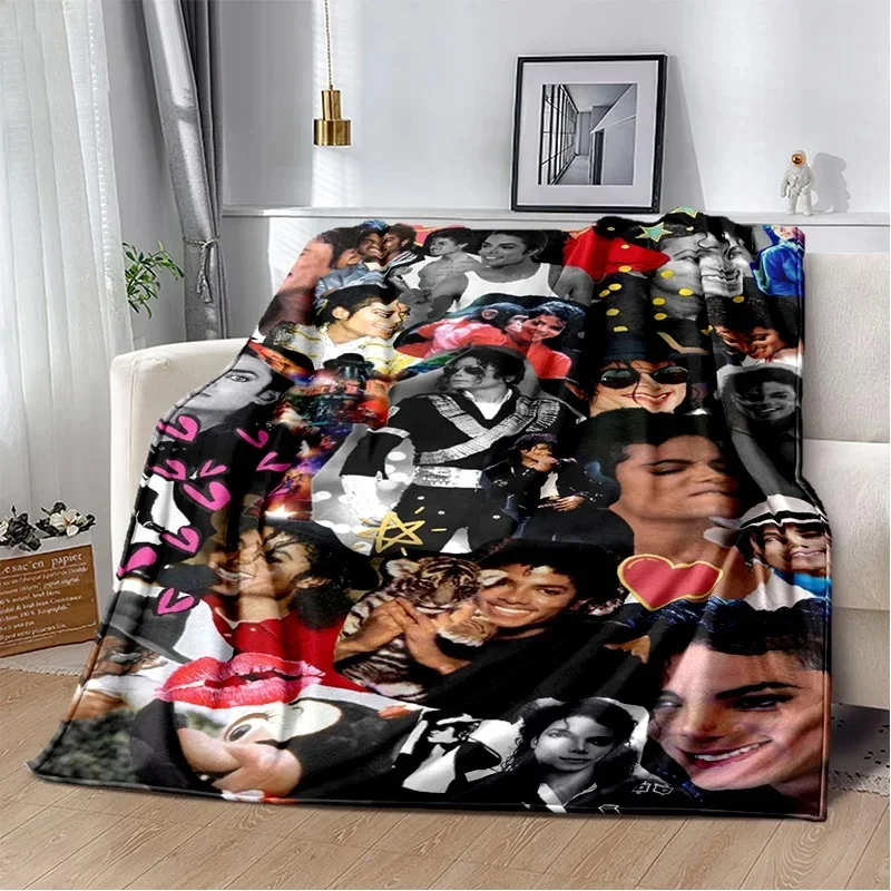 Koc flanelowy z nadrukiem HD w stylu retro Flannel blanket 26