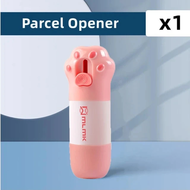 Korektor w taśmie Cat Paw z nożykiem Jasnozielony