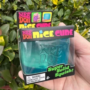 Kostka sensoryczna antystresowa do ściskania Needoh Nice Cube Khaki