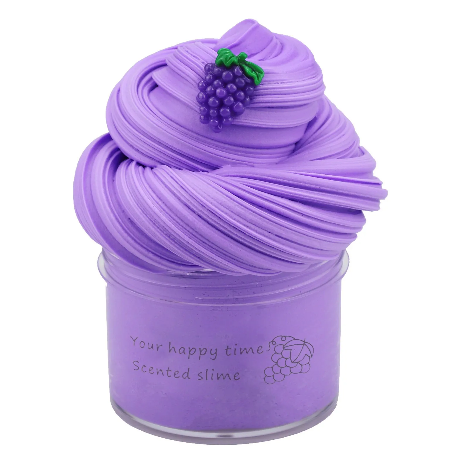 Krystaliczny slime 70 ml - zabawka antystresowa Fioletowy