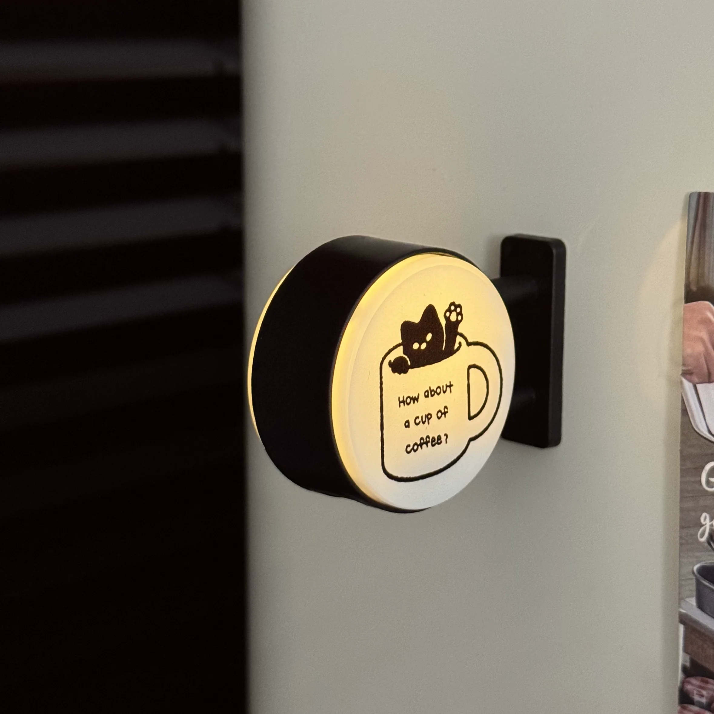 Magnesy na lodówkę w stylu kawiarni miniaturowe ozdoby retro Granatowy