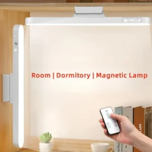 Magnetyczna lampka LED USB akumulatorowa 3 kolory do szafki i garderoby Wielo