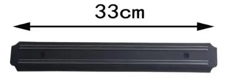 Magnetyczna listwa na noże ze stali nierdzewnej, montaż ścienny 33x4.