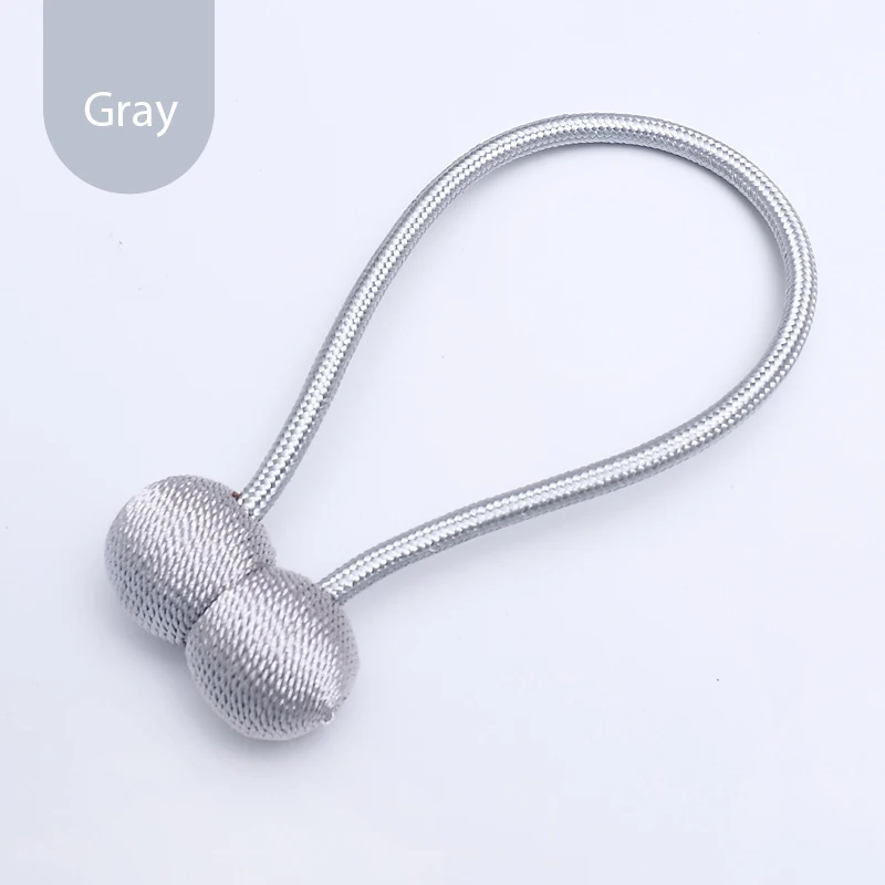 Magnetyczne wiązadła do zasłon z perełkami Fioletowy