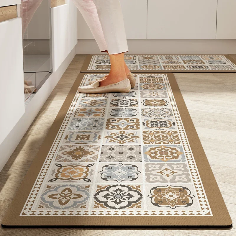 Mata podłogowa z ziemi okrzemkowej chłonna i antypoślizgowa Gzn anti slip 12