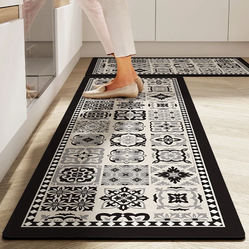 Mata podłogowa z ziemi okrzemkowej chłonna i antypoślizgowa Gzn anti slip 4