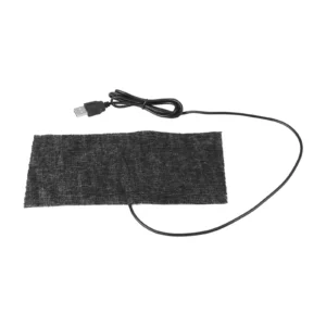 Mata grzewcza USB z włókna węglowego 20x10 cm Czarny