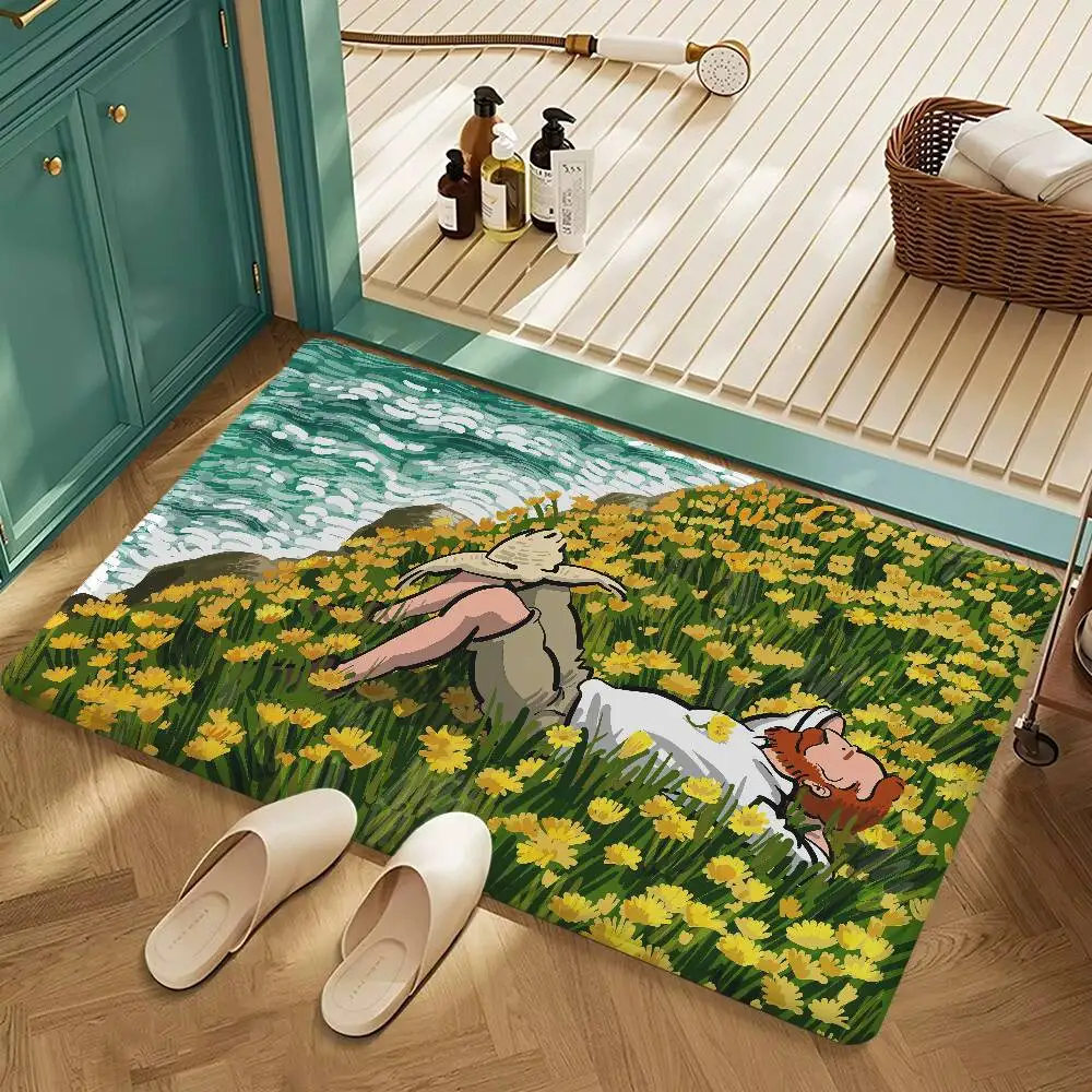 Mata łazienkowa antypoślizgowa Gwiaździsta noc Van Gogh Z10