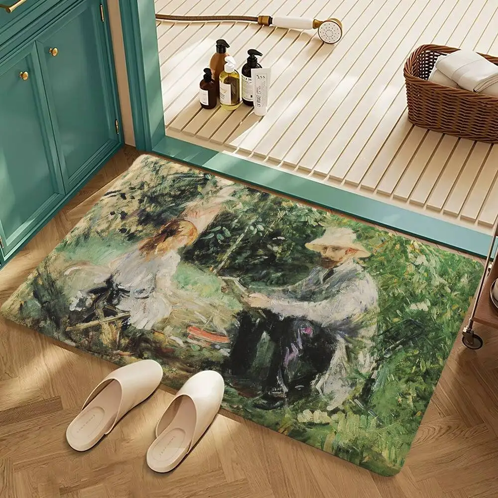Mata łazienkowa antypoślizgowa Gwiaździsta noc Van Gogh Z6
