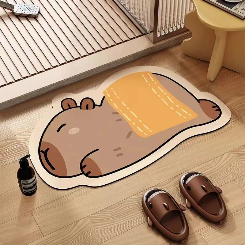 Mata łazienkowa z ziemi okrzemkowej, szybkoschnąca Bath towel