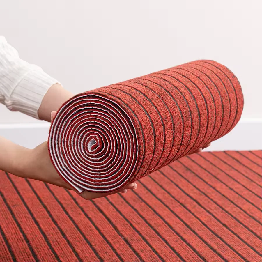Mata nano-absorpcyjna antypoślizgowa wielokrotnego użytku do salonu Czarny