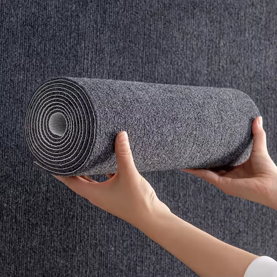 Mata nano-absorpcyjna antypoślizgowa wielokrotnego użytku do salonu Czerwony