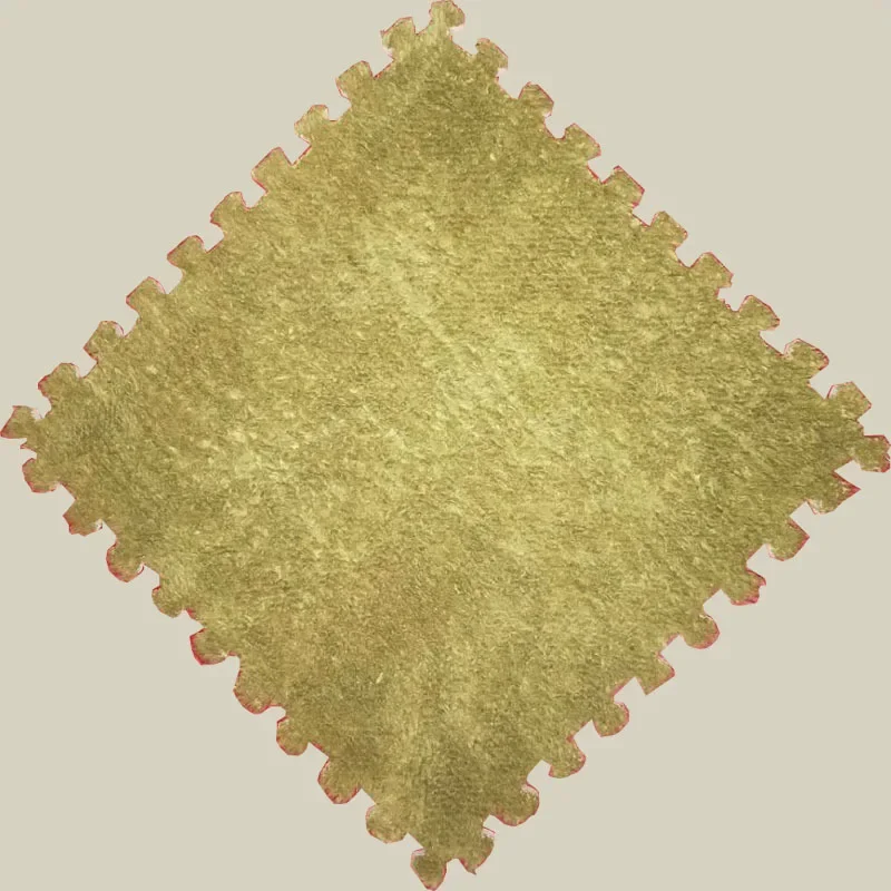 Mata piankowa puzzle 30x30 cm – ciepła mata do zabawy Brązowy