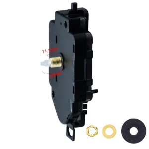 Mechanizm wahadłowy 12888 z cichym napędem kwarcowym do zegara ściennego Zielony
