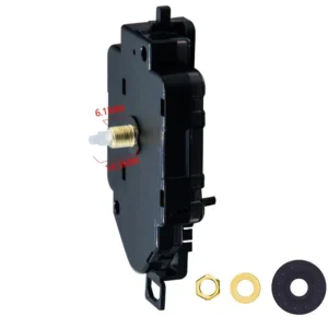Mechanizm wahadłowy 12888 cichy zegarowy skok sekundowy kwarcowy Biały
