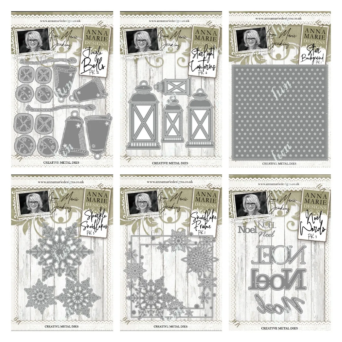 Metalowe wykrojniki do scrapbookingu Topiary Blooms M0311 m0316 a set 6