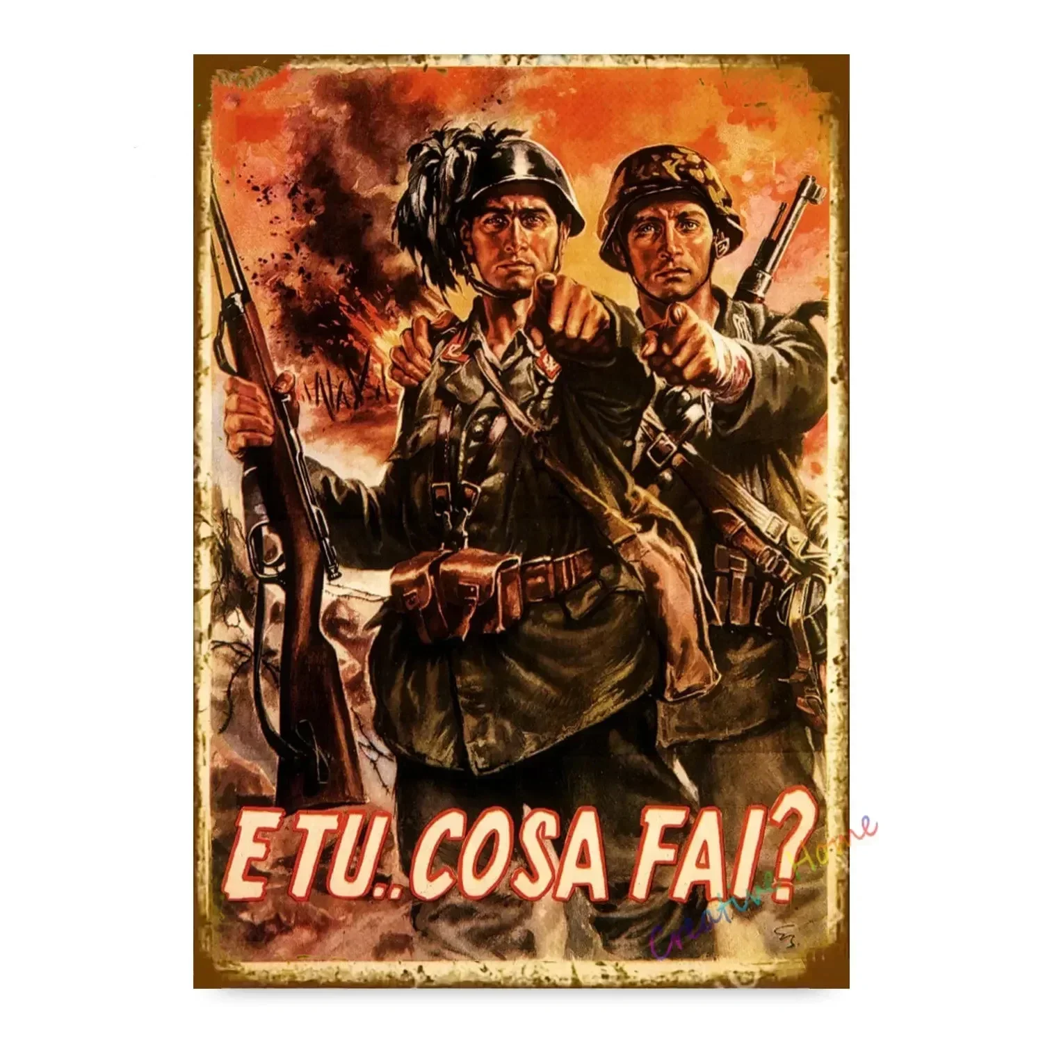 Metalowy szyld retro "Keep Quiet" plakat w stylu vintage do baru i garażu Jasny róż