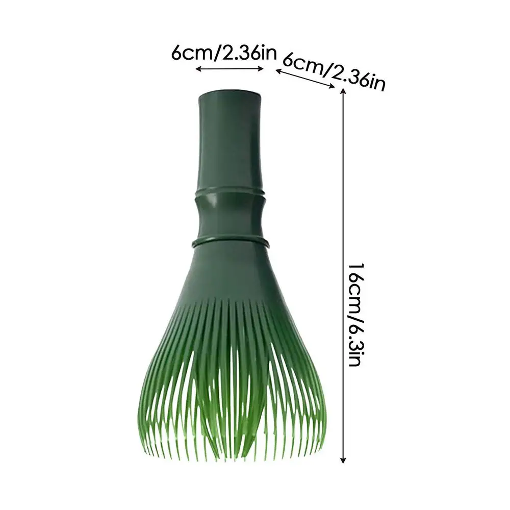 Mieszadło do matcha — wielorazowa trzepaczka do herbaty w proszku Zielony