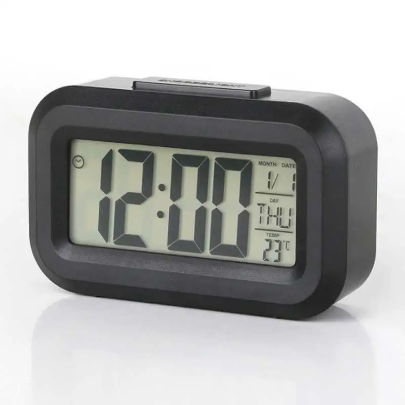 Mini budzik elektroniczny z timerem na biurko dla dzieci i studentów Zielony