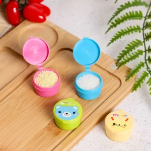Mini buteleczki na sos i przyprawy do lunchboxa – 4 szt. Type b