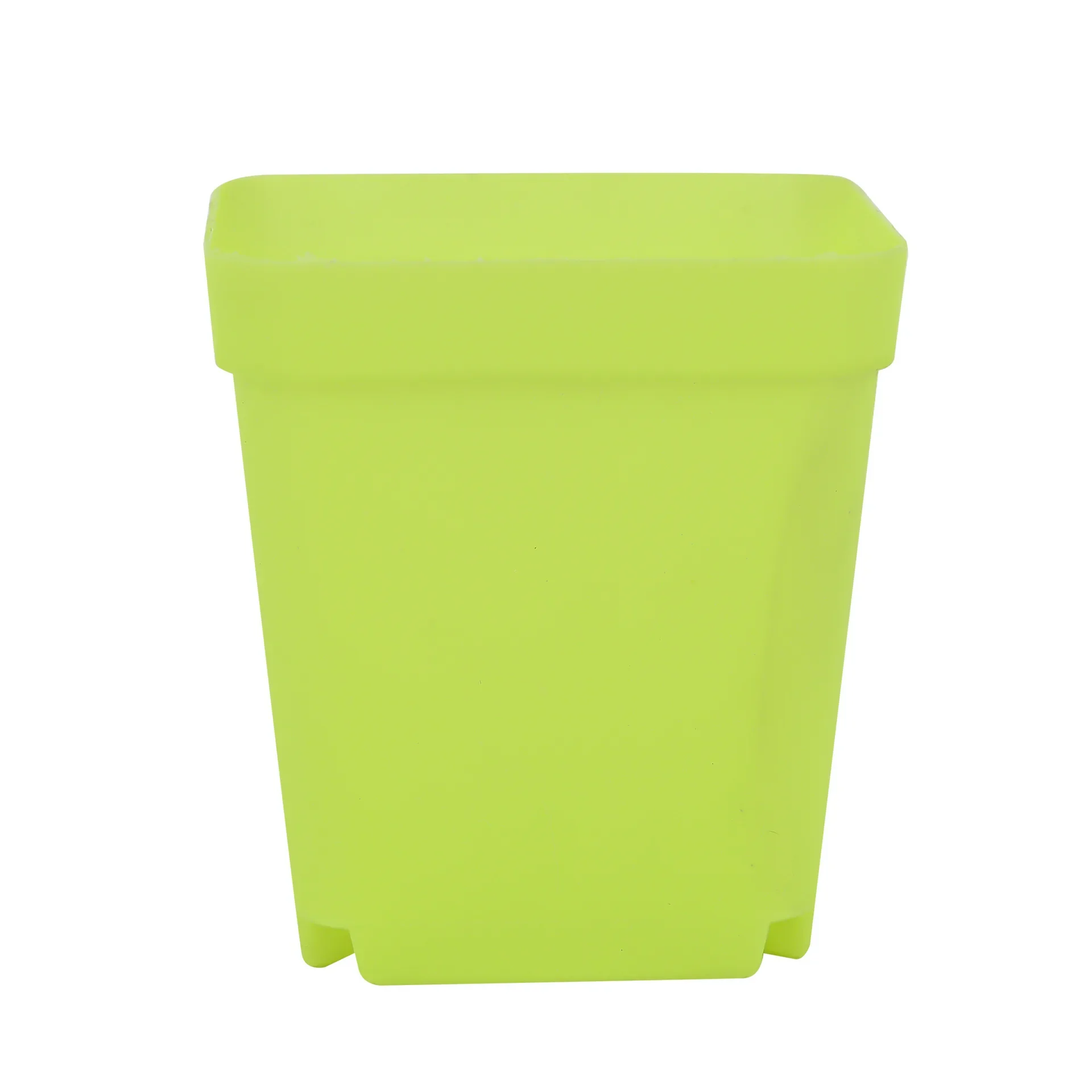 Mini doniczki kwadratowe plastikowe 10 sztuk do sukulentów i sadzonek Biały