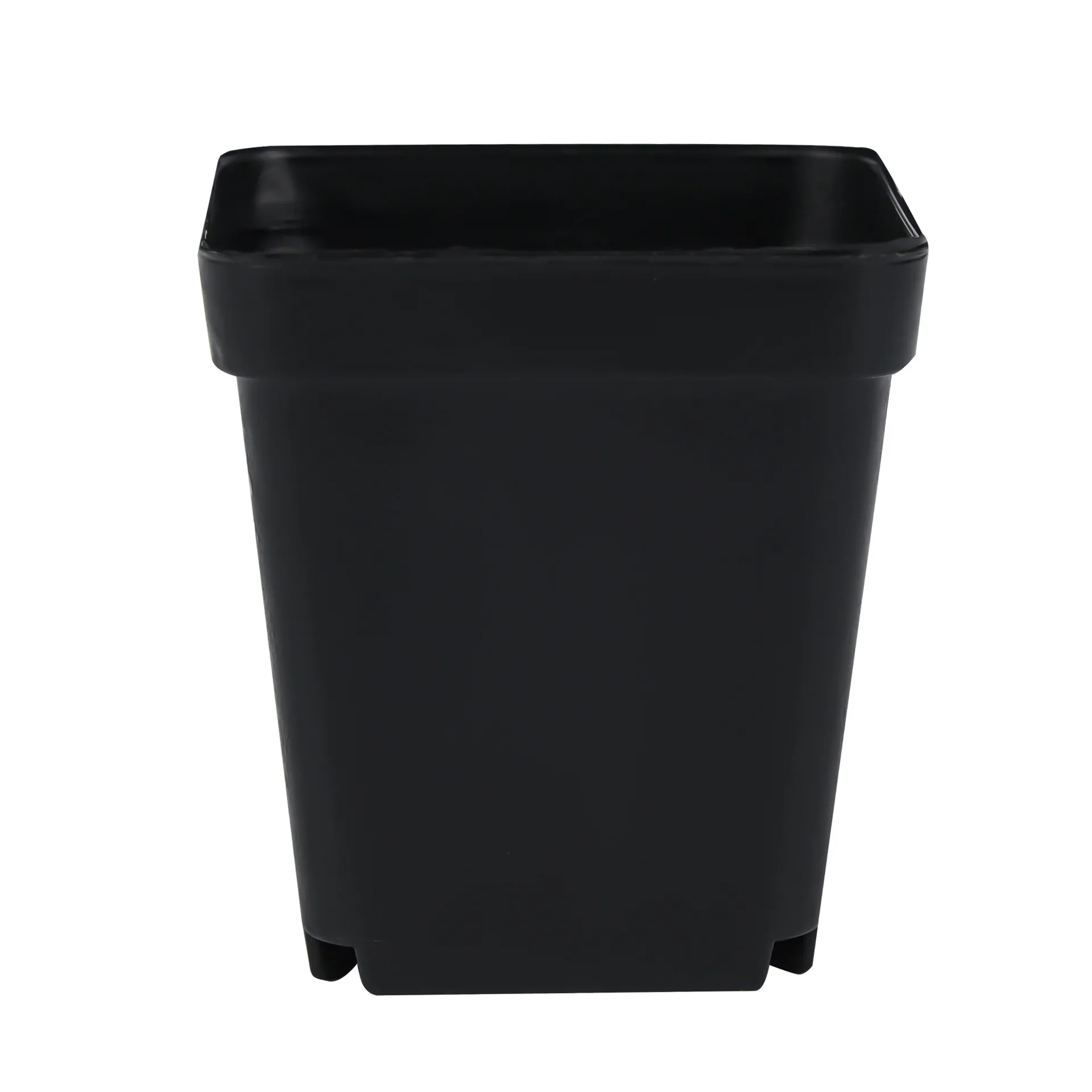 Mini doniczki kwadratowe plastikowe 10 sztuk do sukulentów i sadzonek Fioletowy