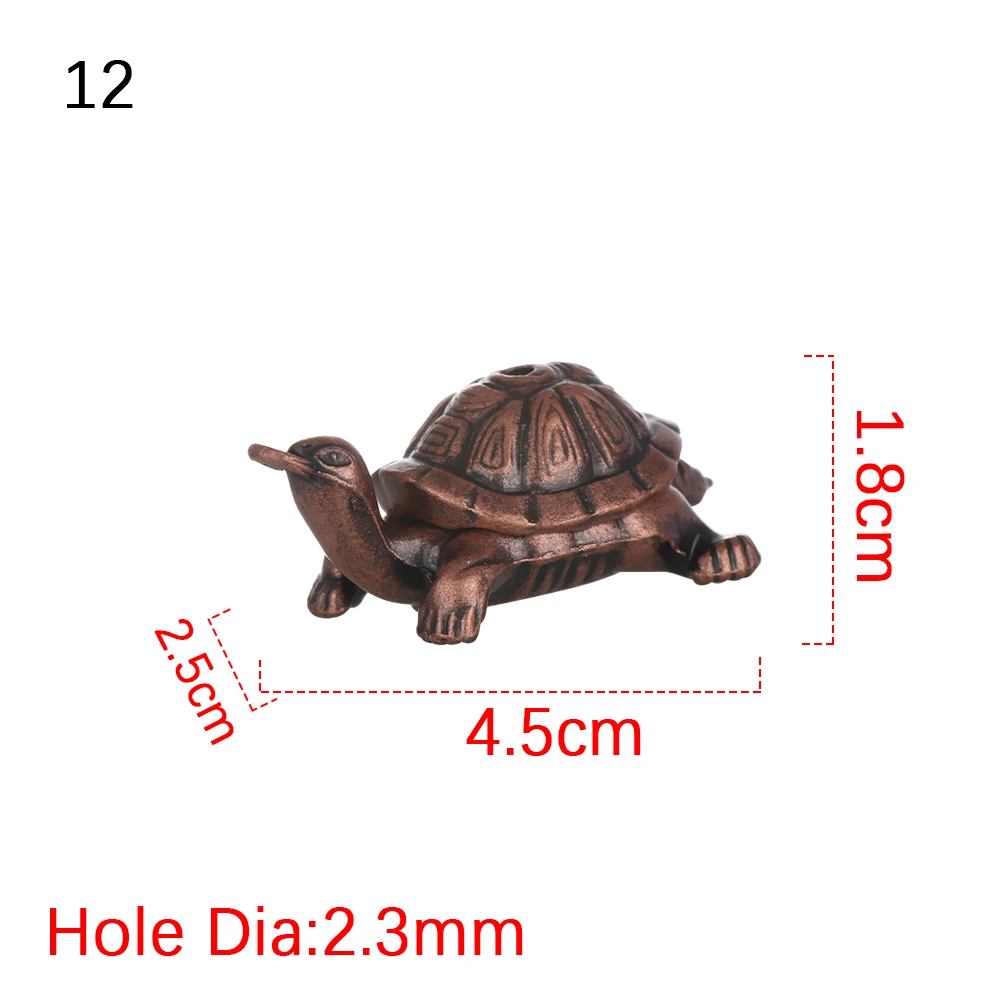 Mini kadzielnica miedziana — mały uchwyt na kadzidełka do biurka i kawiarni śliwka