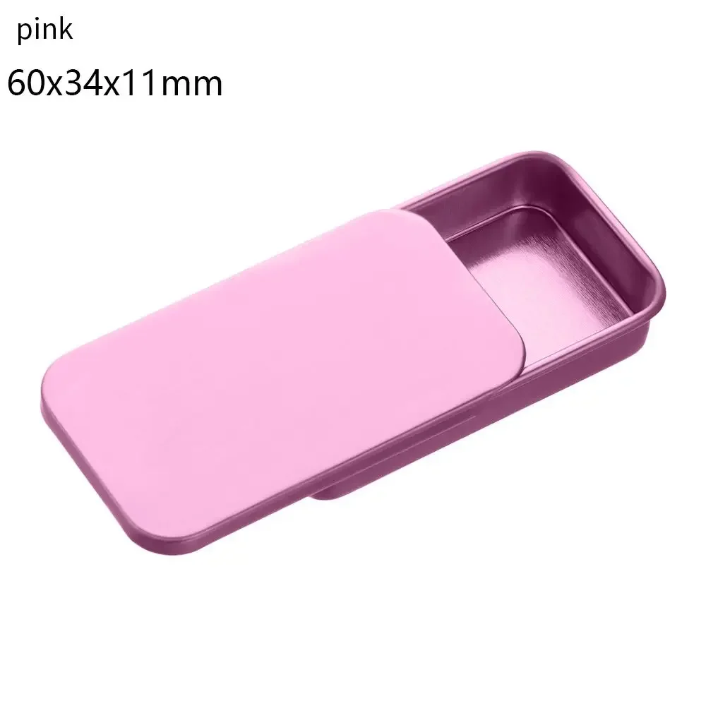 Mini metalowe pudełko z zamknięciem Fioletowy/фиолетовый