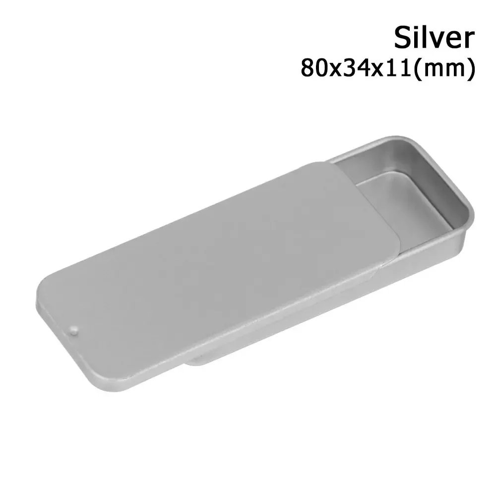 Mini metalowe pudełko z zamknięciem Jasnozielony