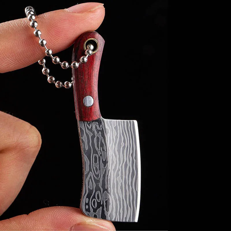 Mini nóż składany ze wzorem damasceńskim, zestaw 4 szt. Stylec with cover