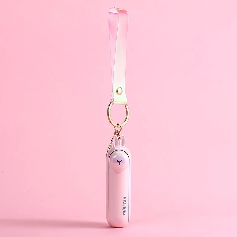 Mini wentylator ręczny USB składany Khaki